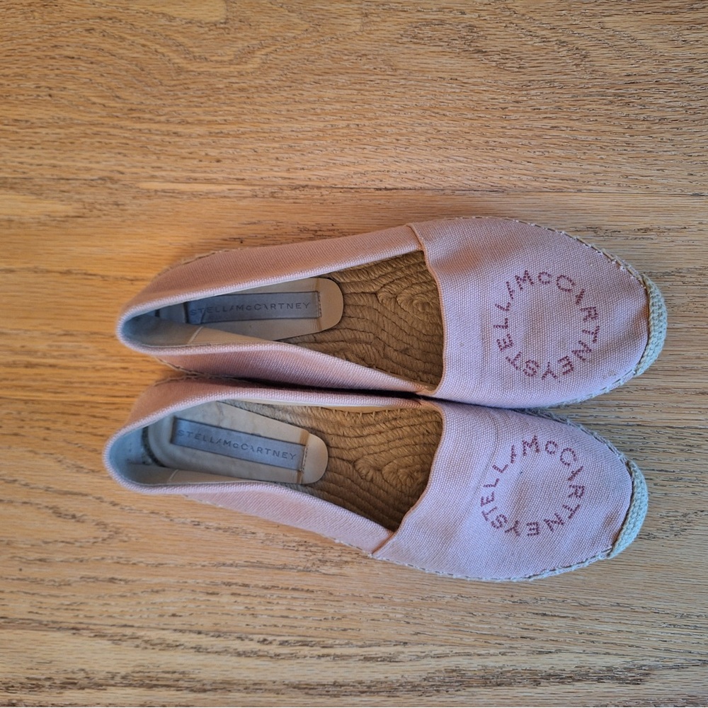 Stella McCartney espadrilles size 10 barely used. Excellent condition.